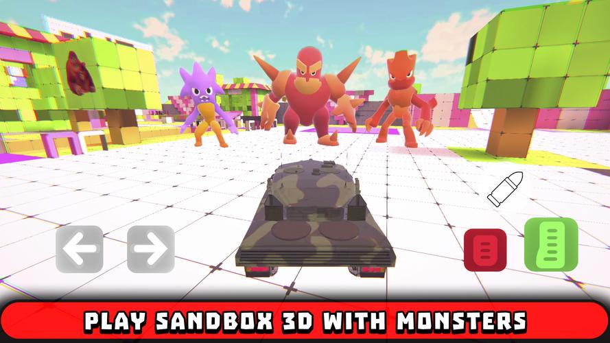 Sandbox Playground 3d game Schermafbeelding 0