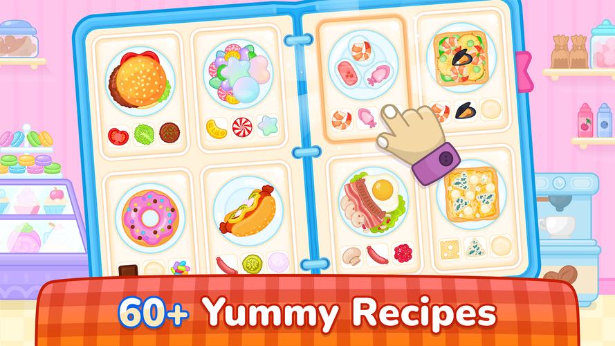 Kids Cooking Games 2 year olds 螢幕截圖 1