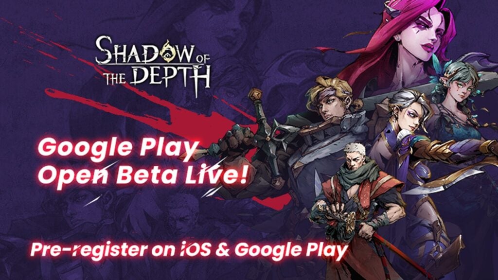 Ação de cima para baixo Shadow Shadow of the Deepth Launda a Beta Open no Android