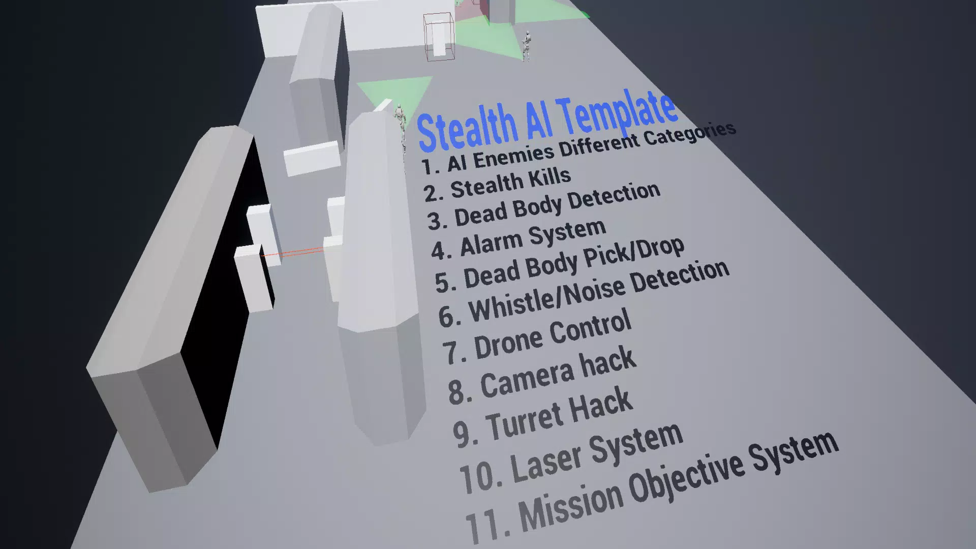 Unreal Engine Stealth AI Captura de tela 1