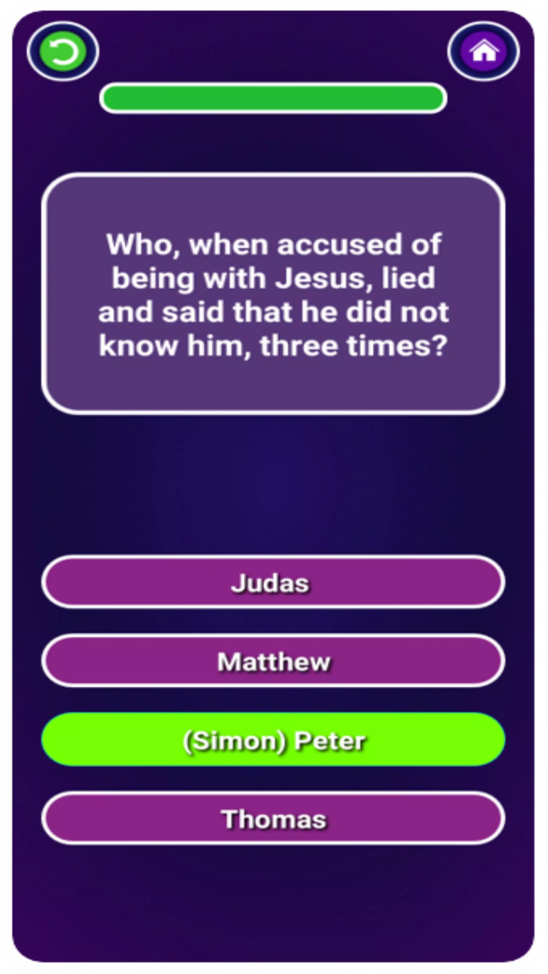 Bible Quiz & Answers Captura de pantalla 2