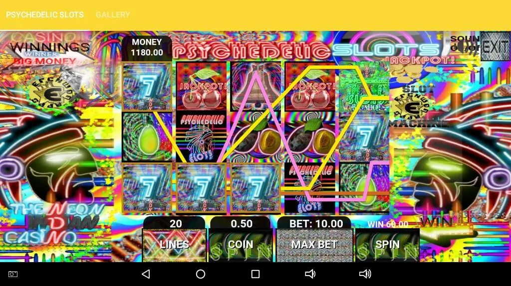 Psychedelic Slots Zrzut ekranu 3