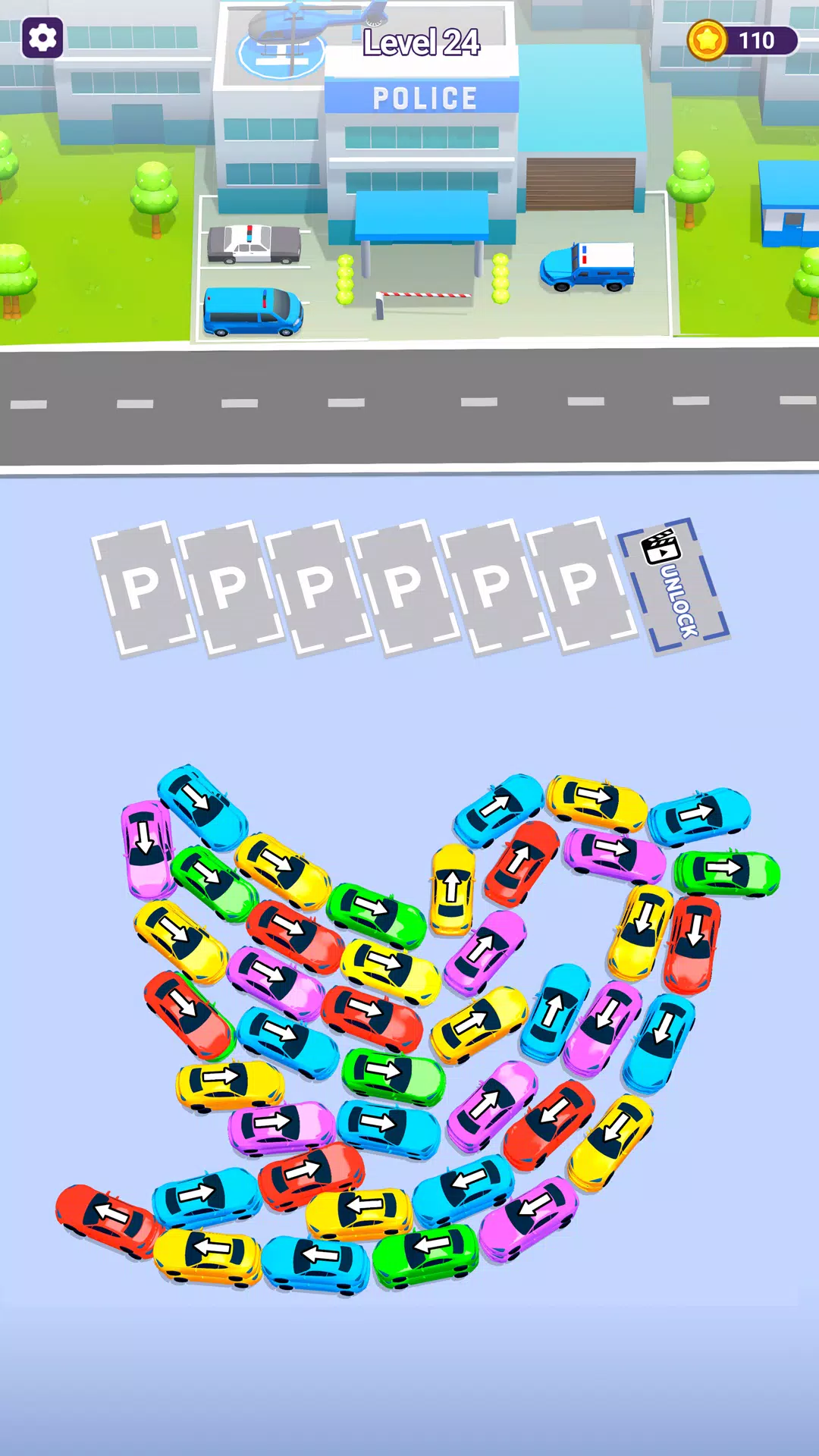 Mini Car Jam: Parking Puzzle Ekran Görüntüsü 3