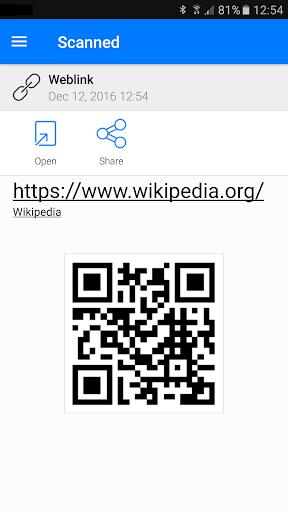 QR Code Reader QR Code Scanner Captura de tela 3