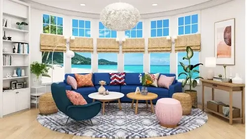 Home Design: Caribbean Life 螢幕截圖 0