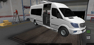 Minibus Van Driving Simulator Captura de tela 2