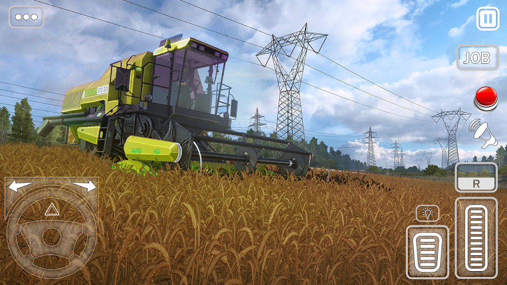 Farmer Tractor Driving Games Ekran Görüntüsü 0