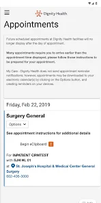 my portal. by Dignity Health स्क्रीनशॉट 1