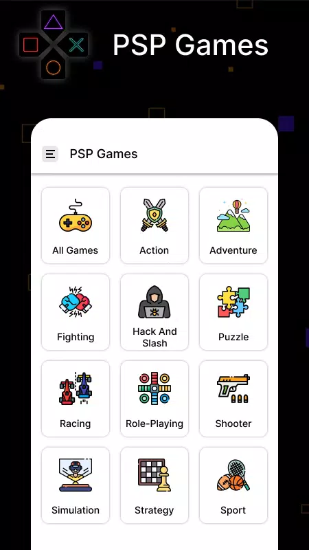 PSP Games Downloader应用截图第0张