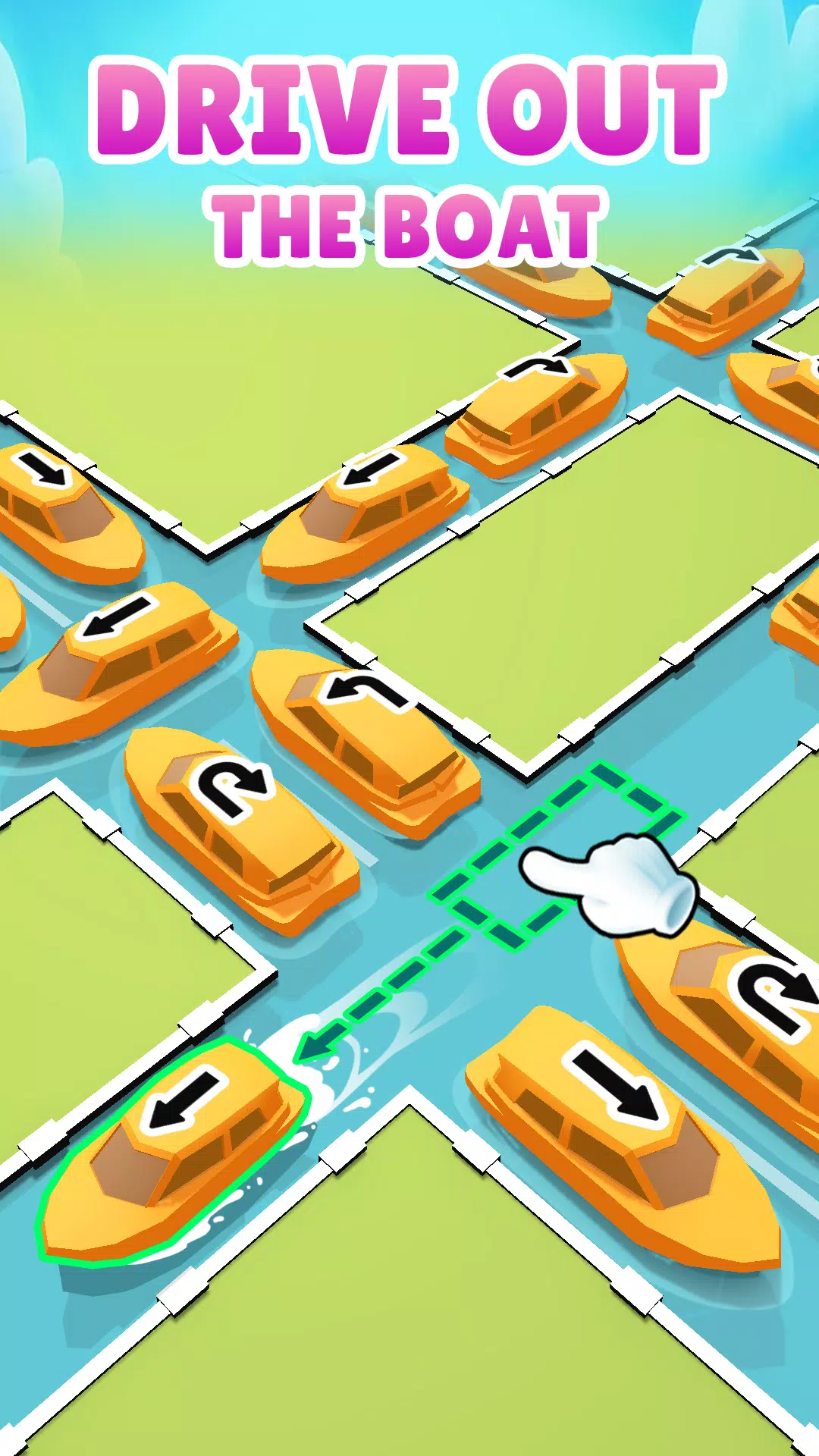 Canal Jam:Traffic Escape 螢幕截圖 0