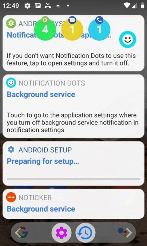 Notification Dots Captura de tela 1