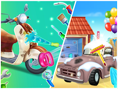 Truck wash games for boys স্ক্রিনশট 1