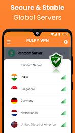 Pulpy VPN Unlimited VPN Proxy ภาพหน้าจอ 2