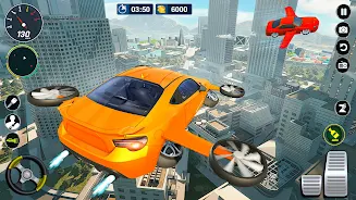 Car Games: Car Flying Games 3d ภาพหน้าจอ 1