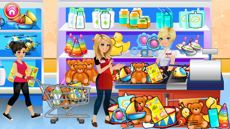 Supermarket Shopping Mall Game ภาพหน้าจอ 2