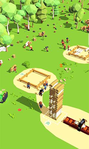 Lumber Empire: Idle Wood Inc Capture d'écran 2