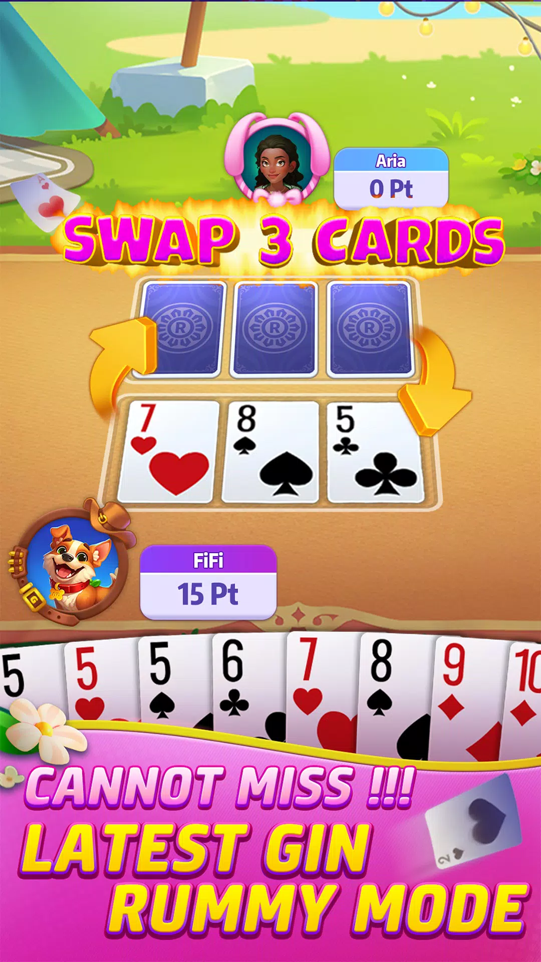 Gin Rummy Frenzy Screenshot 1