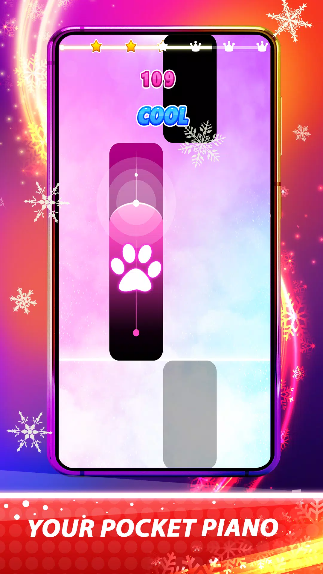 Color Tiles - Vocal Piano Game 스크린샷 1