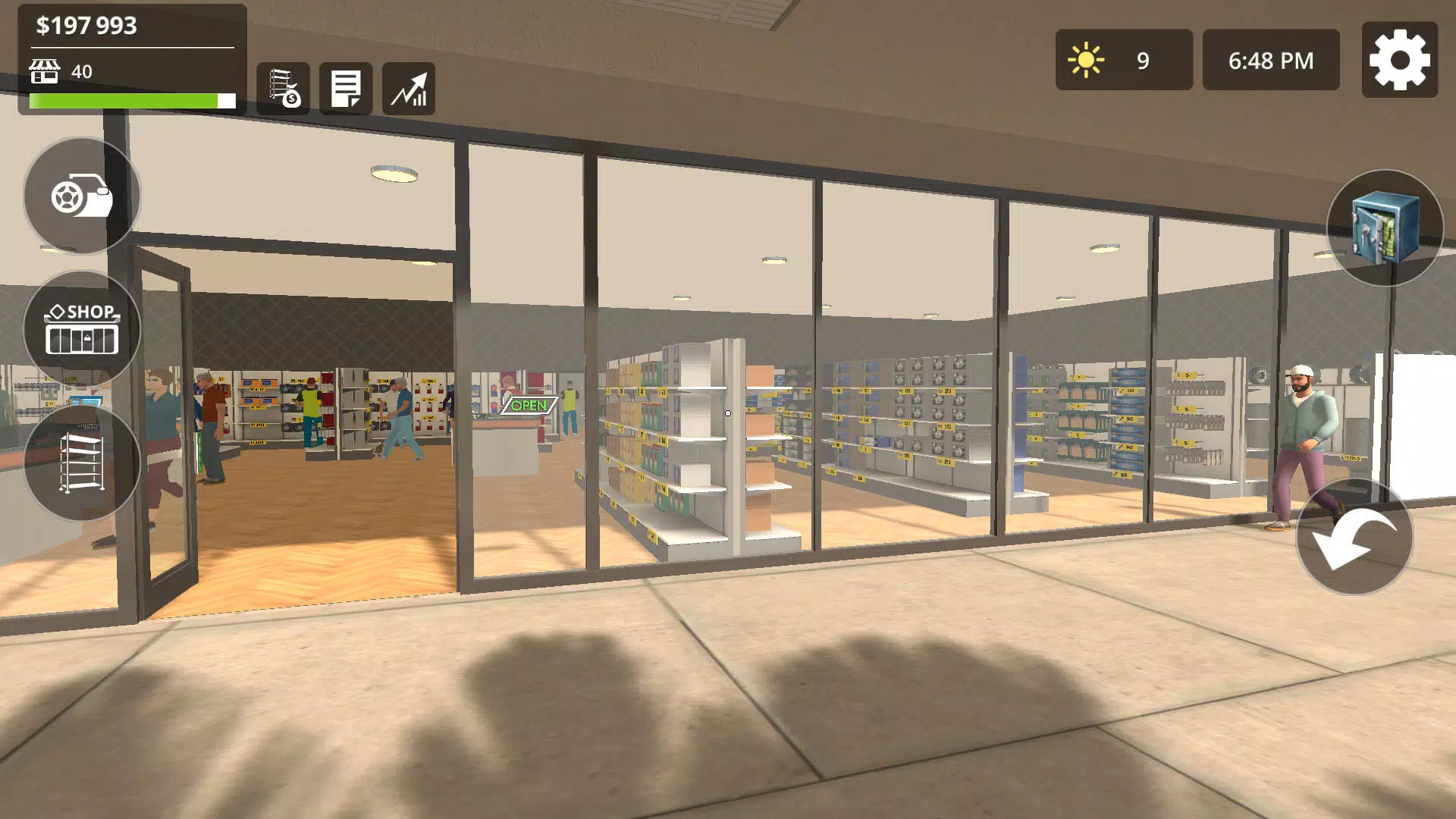 Auto Parts Store Simulator Screenshot 1