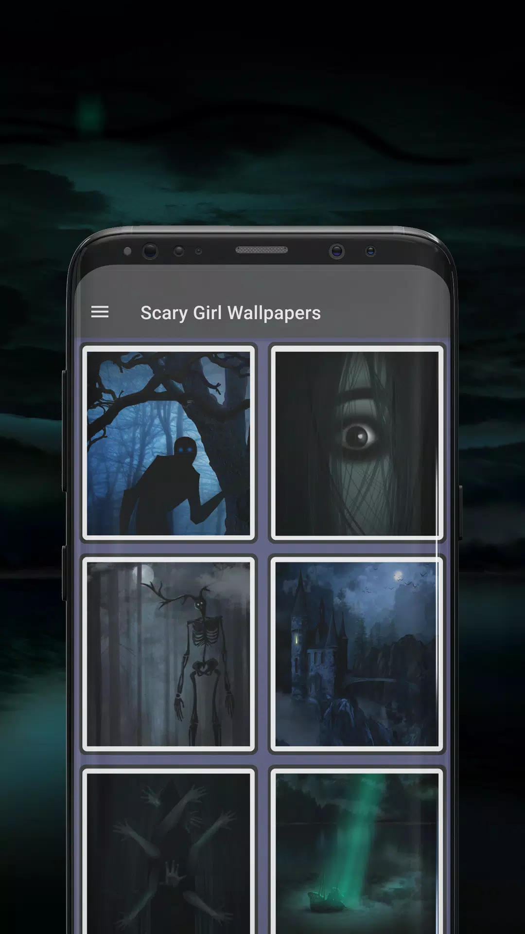 Scary Girl wallpapers 스크린샷 2