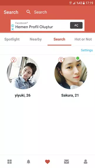 Asian Dating App - AGA Captura de pantalla 0