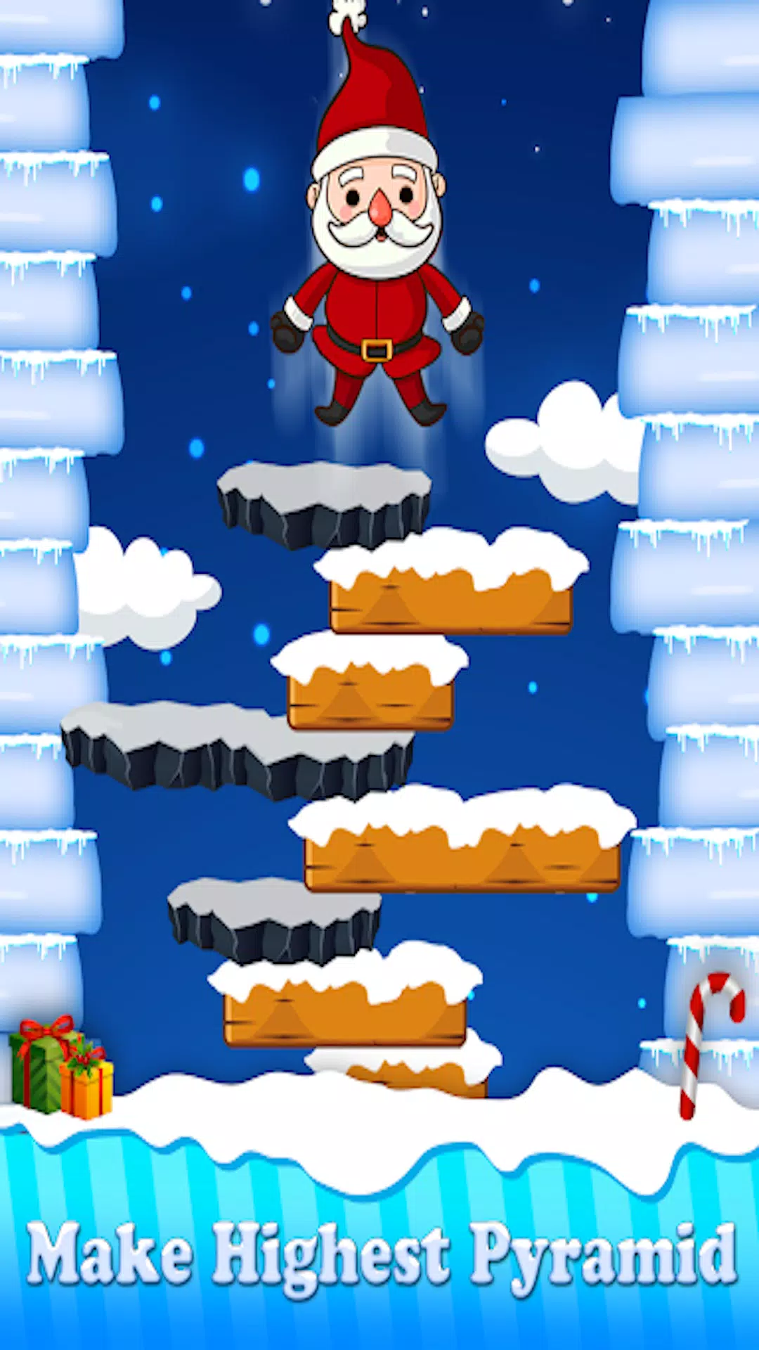 Christmas Game Santa Jump 2024 ဖန်သားပြင်ဓာတ်ပုံ 2