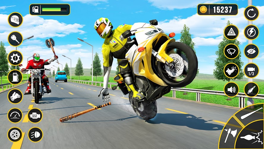 Moto Attack - Bike Racing Game Zrzut ekranu 0