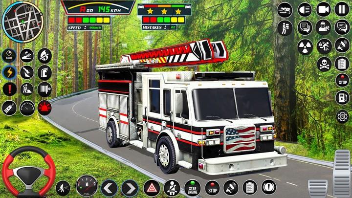 My Town : Fire station Rescue Captura de pantalla 1