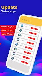 Schermata Software Update Upgrade Apps 3