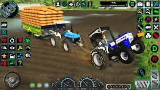 Indian Tractor Game 2023 स्क्रीनशॉट 1