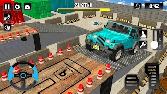 Jeep Parking Game - Prado Jeep Captura de pantalla 0