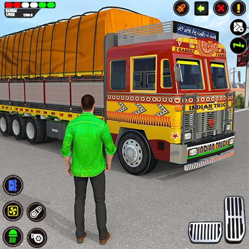 Indian Truck Drive Truck Games Скриншот 0