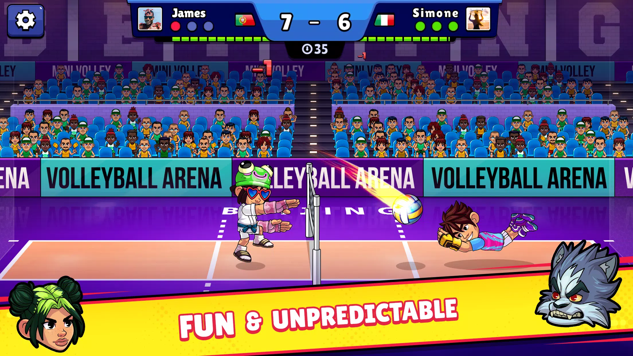 Volleyball Arena スクリーンショット 1