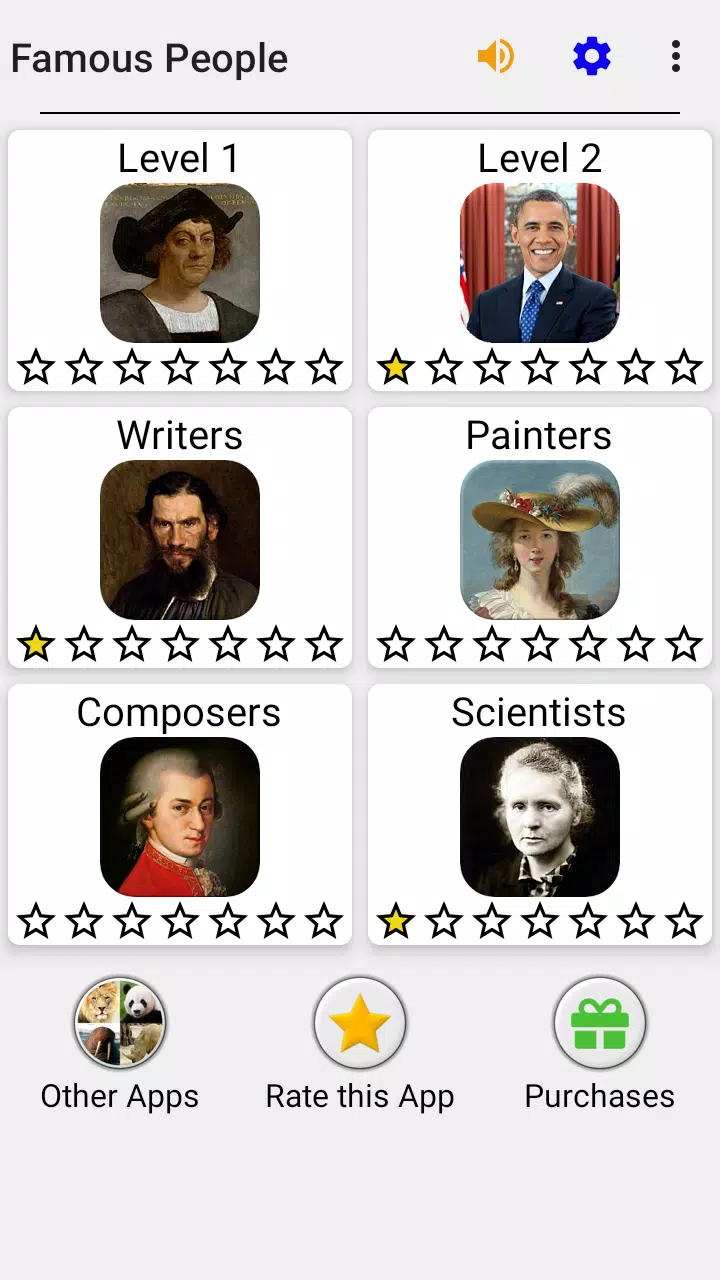 Famous People Capture d'écran 2