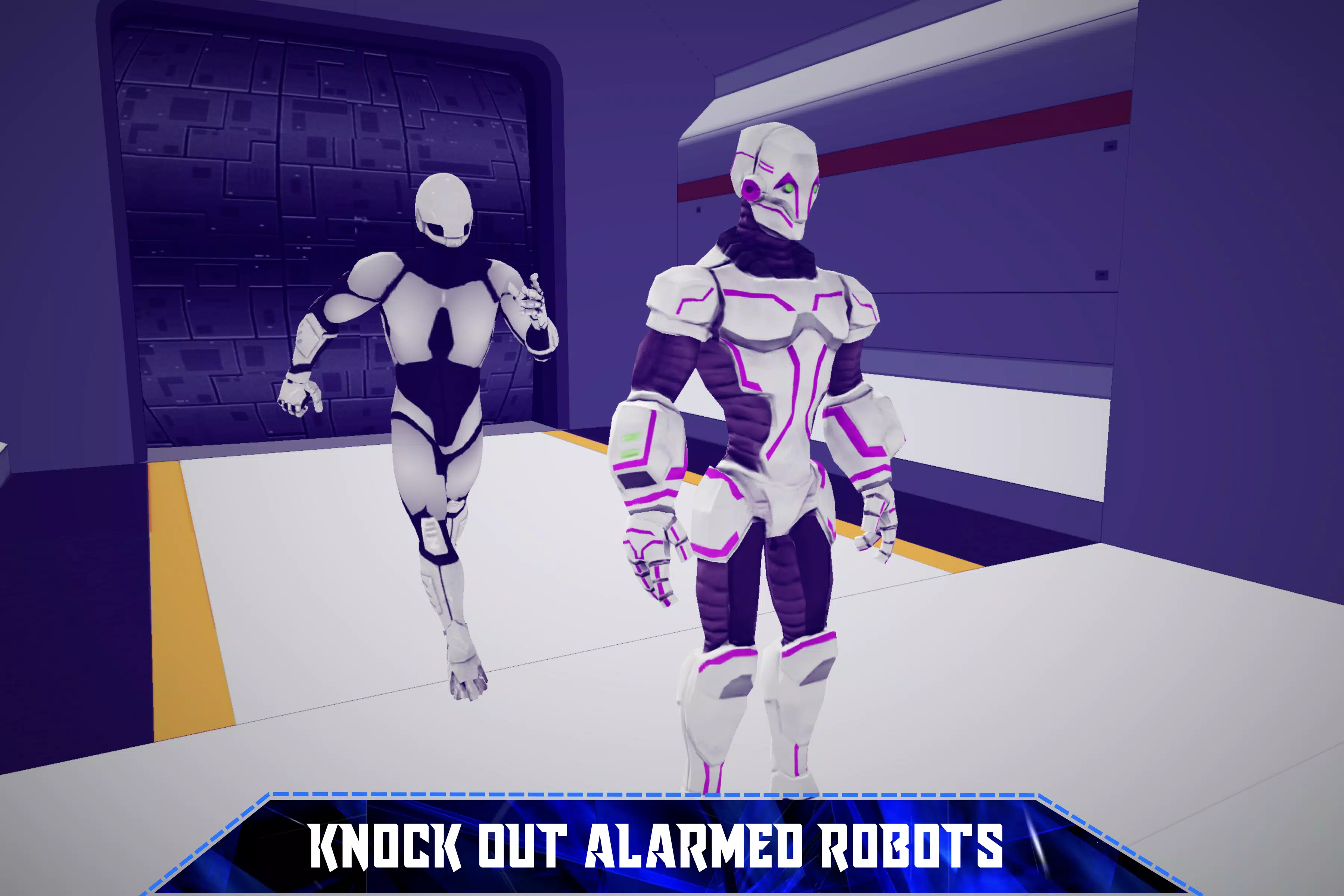 Escape Robot Facility: 3D Cosmic Galaxy 螢幕截圖 0