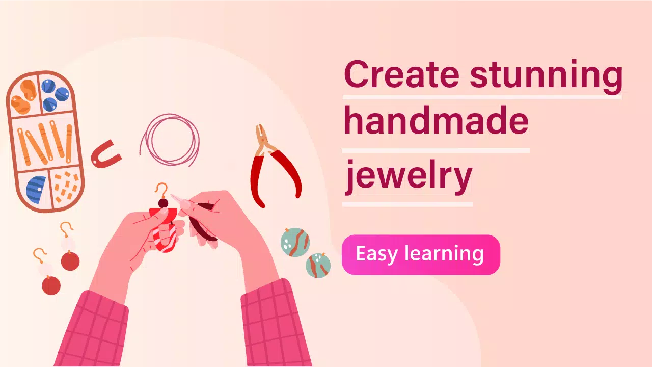 DIY Jewelry Making App ภาพหน้าจอ 0