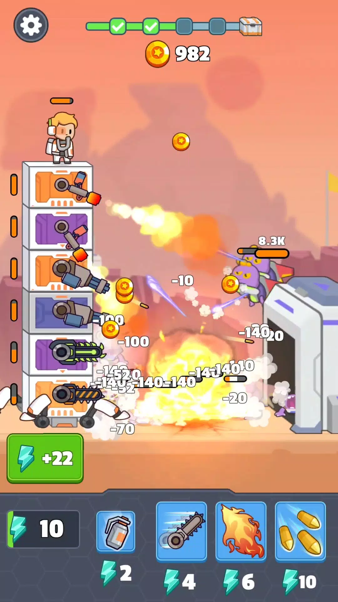 Tower Mash Defense ภาพหน้าจอ 0