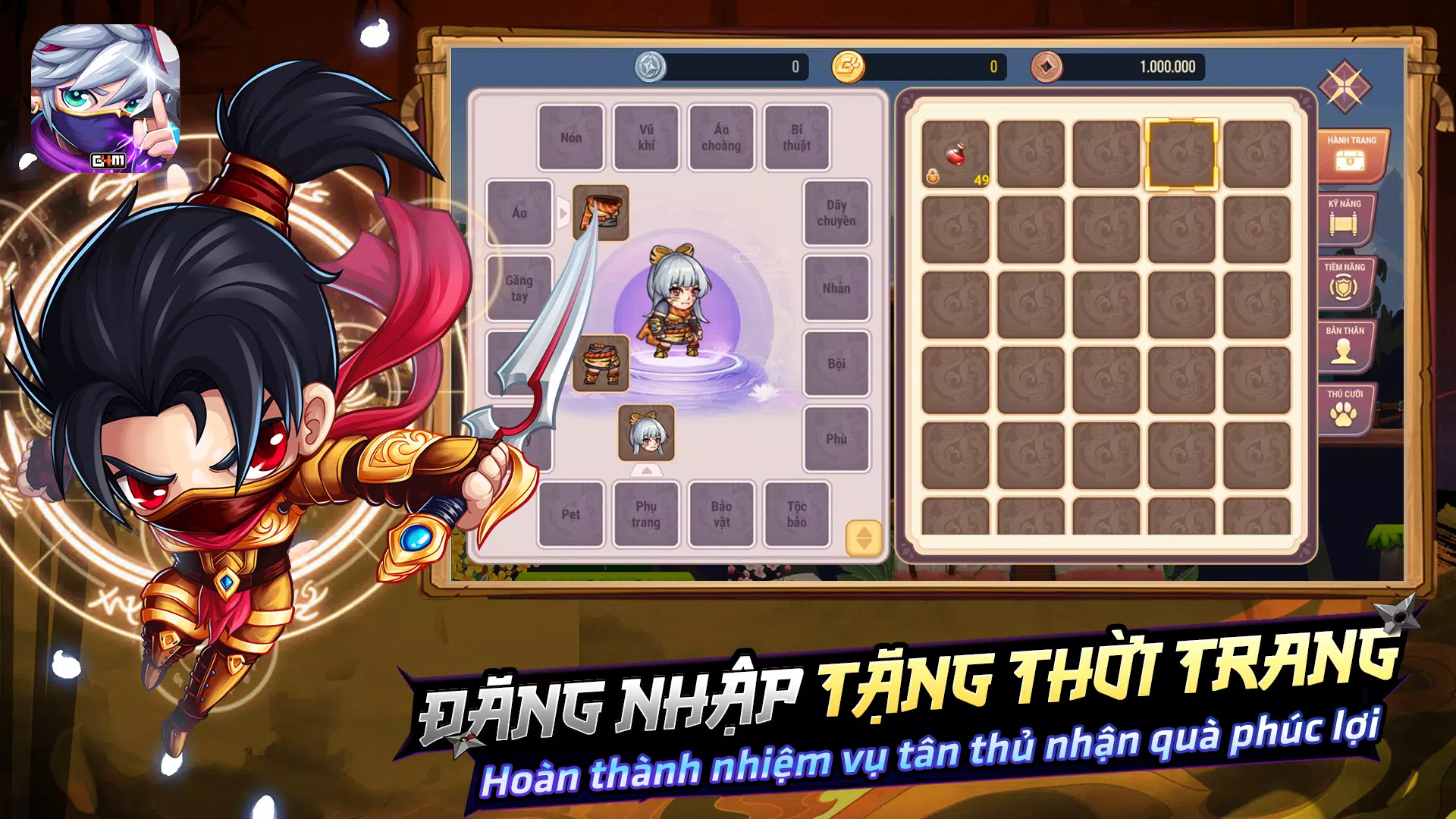 Học Viện Ninja G4M Screenshot 2