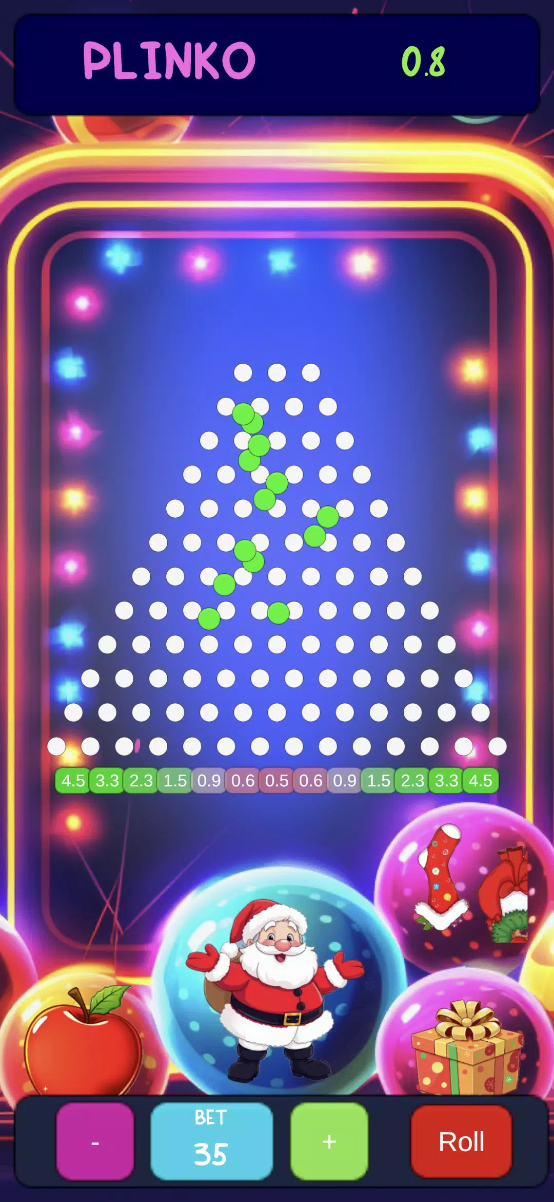 Christmas Plinko Fight スクリーンショット 2