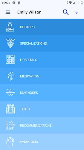 Medical records Tangkapan skrin 3