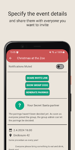 Schermata Secret Santa Helper App 0