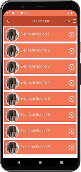 Elephant Sounds Capture d'écran 0