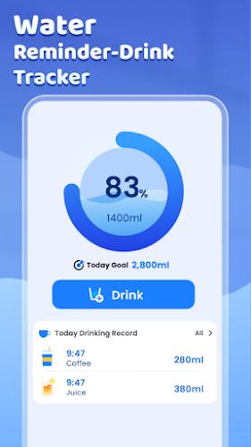 Water Reminder - Drink Tracker应用截图第0张