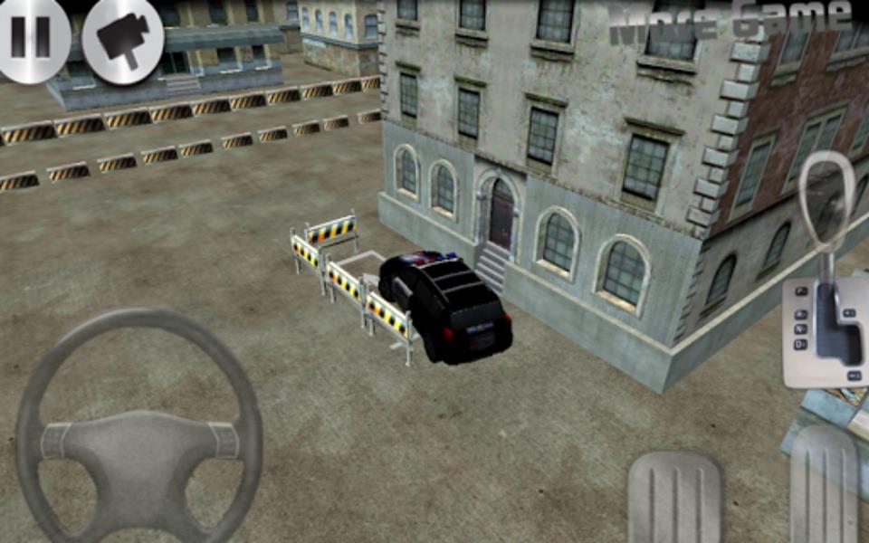 3D police car parking Ảnh chụp màn hình 0