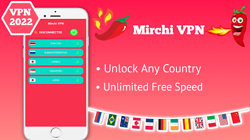 Mirchi VPN - Private & Fast Скриншот 0