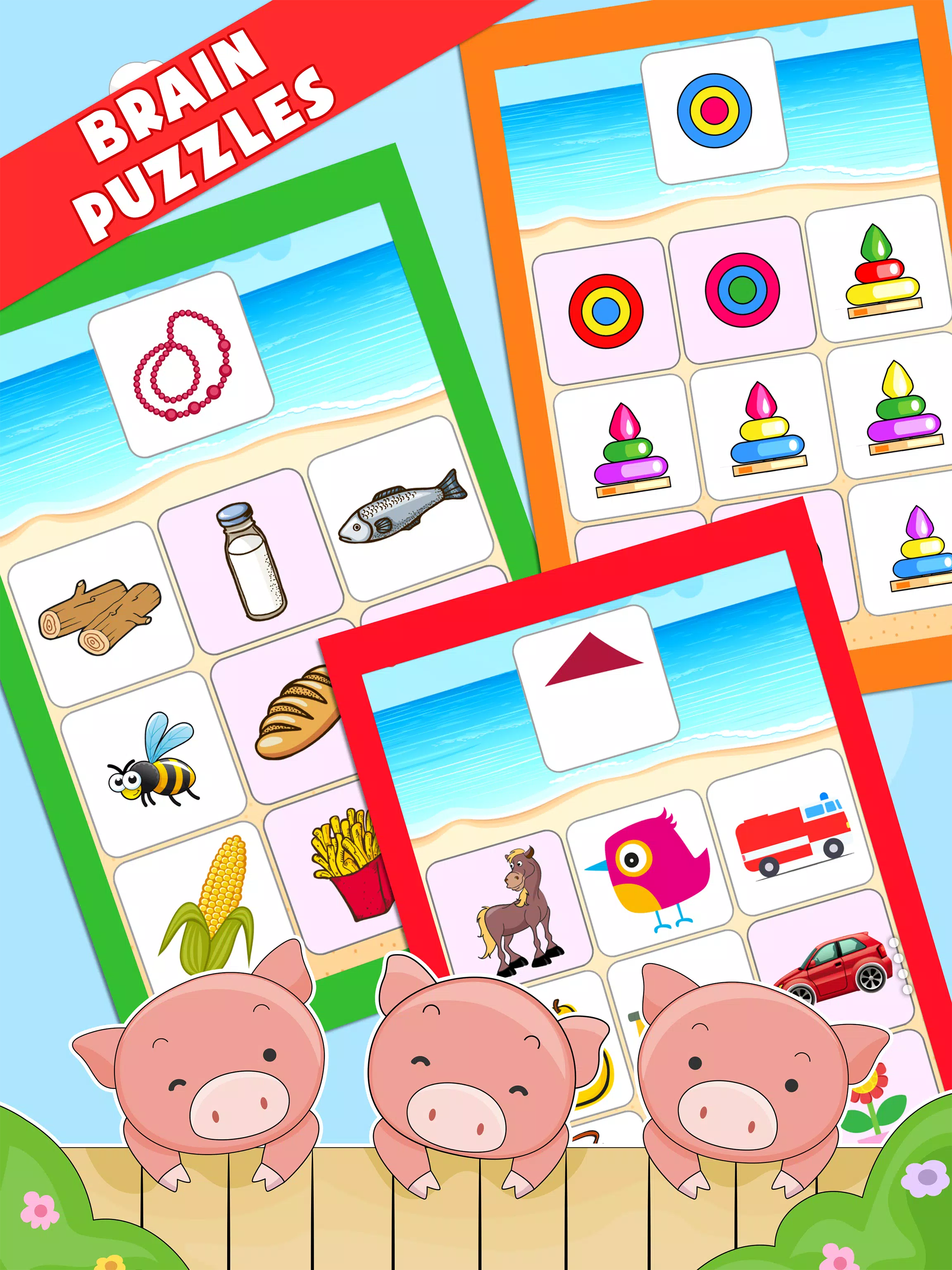 Kids Educational Games: 3-6 Schermafbeelding 3