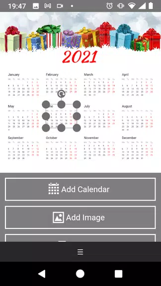 Schermata Calendarum: make your calendar 1