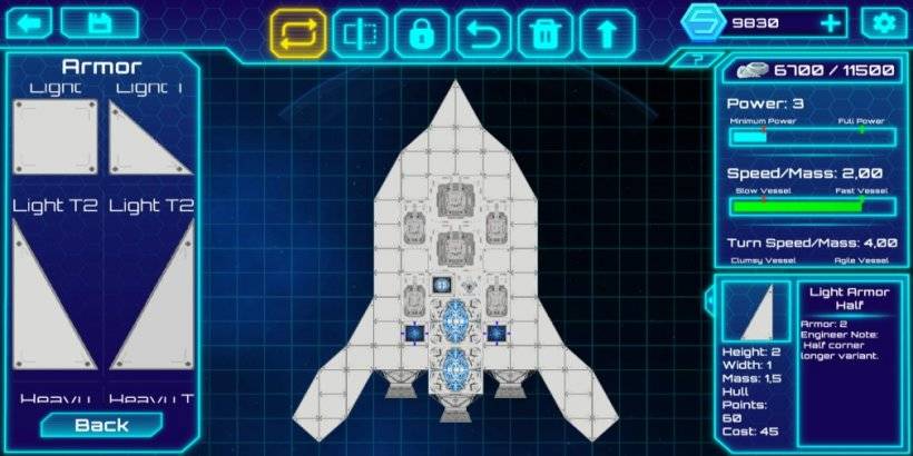 Spaceship Builder lets you build and fly your own rocket through the vast depths of space