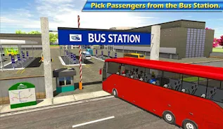 Modern City Bus Parking Games Ekran Görüntüsü 0