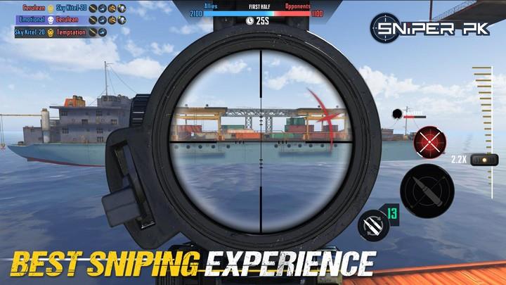 Sniper PK: Multiplayer Online Capture d'écran 1